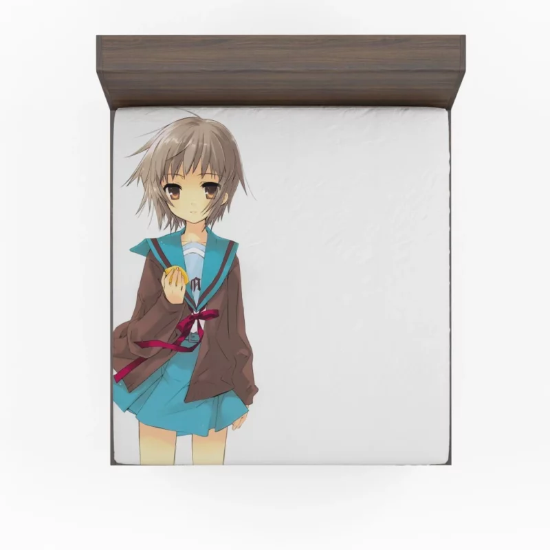 Yuki Nagato Galaxy Observer Anime Fitted Sheet