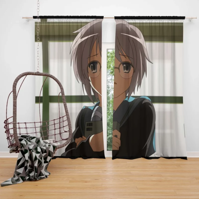 Yuki Nagato Immaterial Observer Anime Curtain