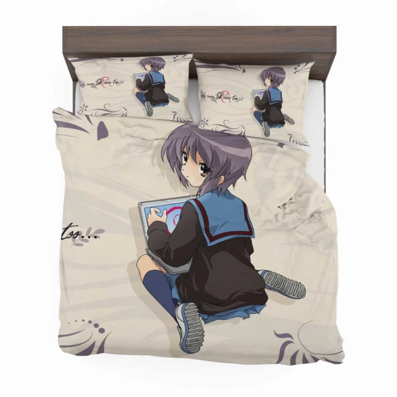 Yuki Nagato Mysterious Existence Anime Bedding Set 1