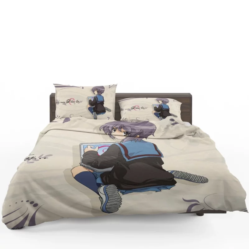 Yuki Nagato Mysterious Existence Anime Bedding Set