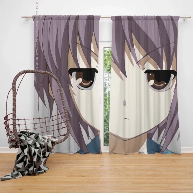 Yuki Nagato Starlit Observer Anime Curtain