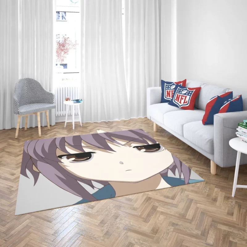 Yuki Nagato Starlit Observer Anime Rug 2