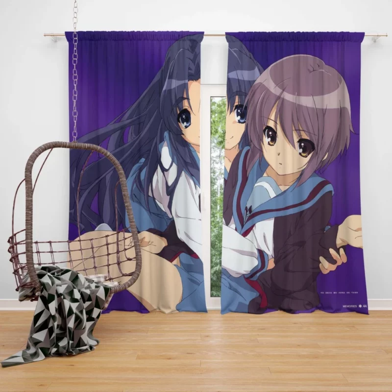 Yuki Nagato Timeless Observer Anime Curtain