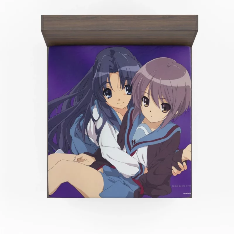 Yuki Nagato Timeless Observer Anime Fitted Sheet