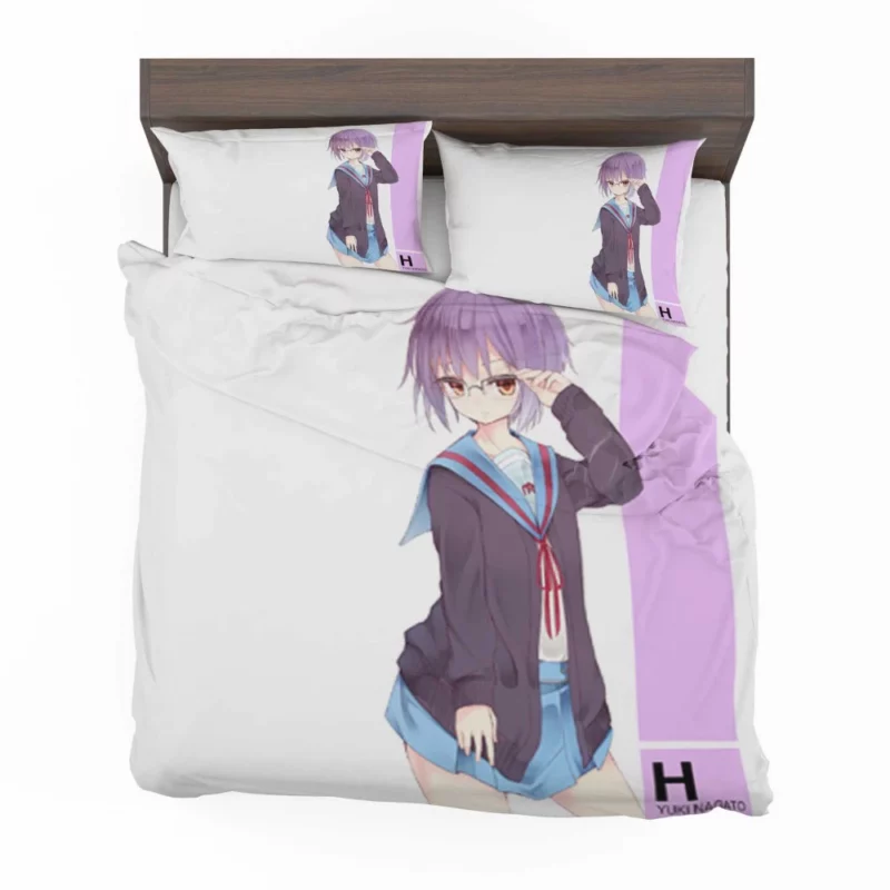 Yuki Nagato Timeless Watcher Anime Bedding Set 1