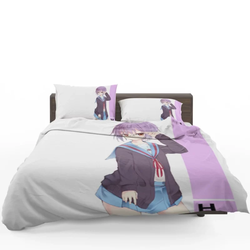 Yuki Nagato Timeless Watcher Anime Bedding Set