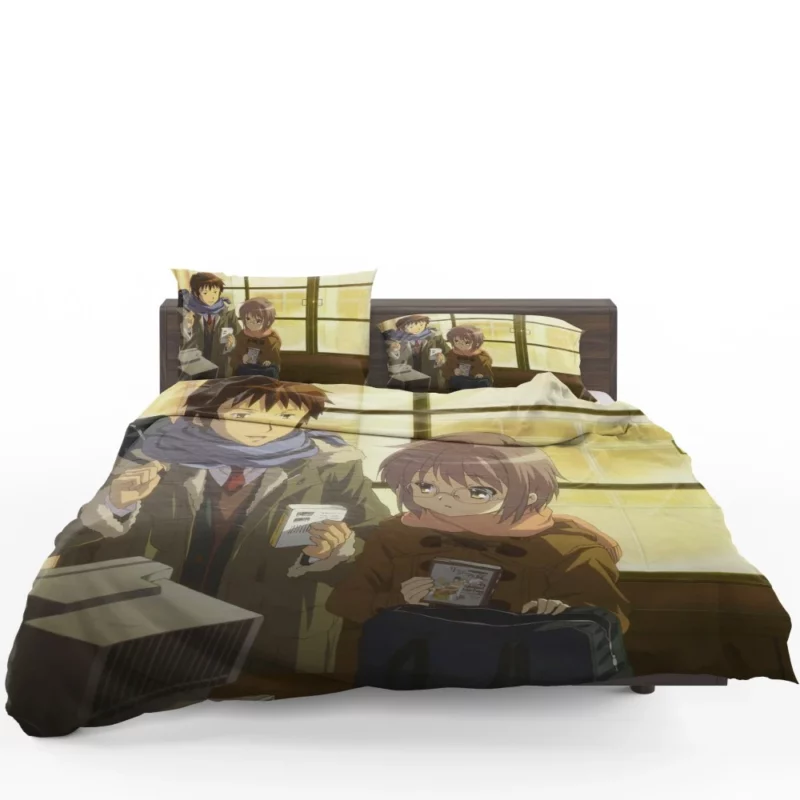 Yuki Nagato and Kyon Haruhi Duo Anime Bedding Set