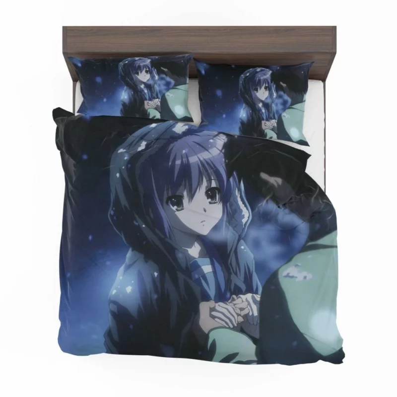 Yuki Nagato and Kyon Haruhi Team Anime Bedding Set 1