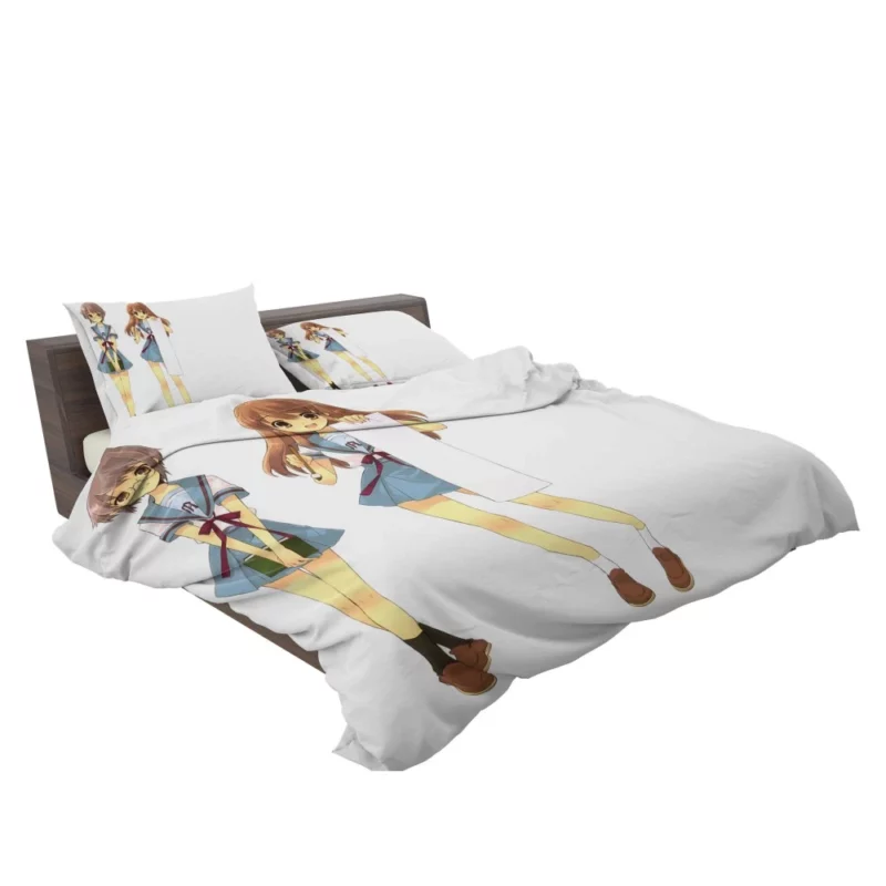 Yuki Nagato and Mikuru Asahina SOS Brigade Pair Anime Bedding Set 2