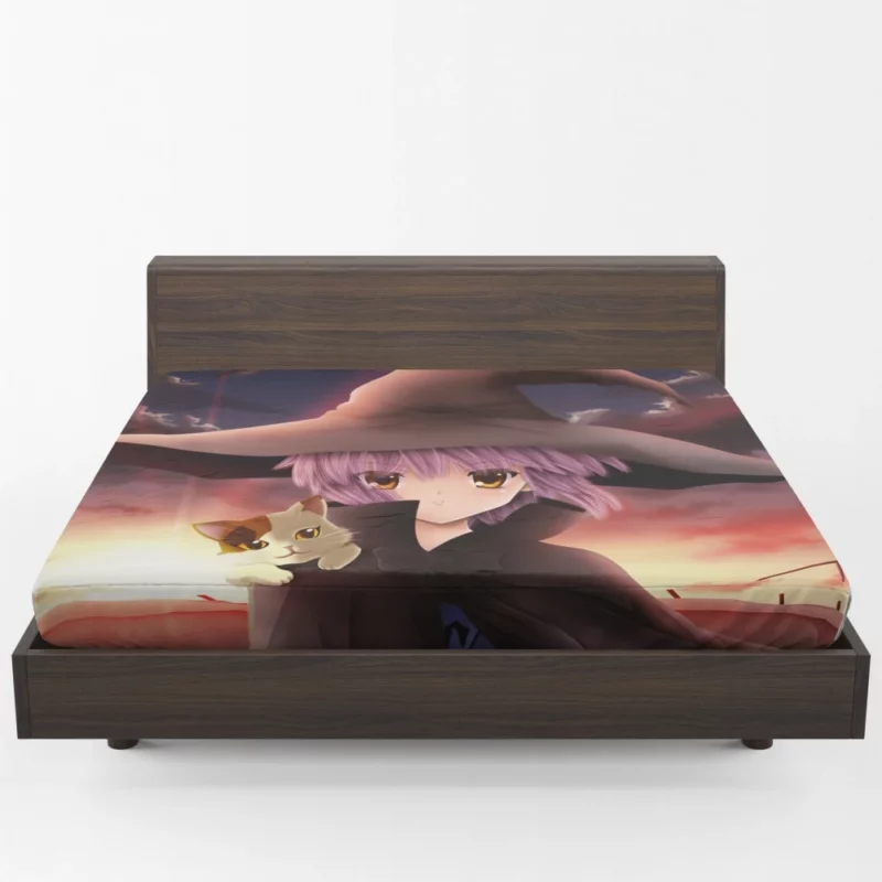 Yuki Nagato and Shamisen Melancholy Harmony Anime Fitted Sheet 1