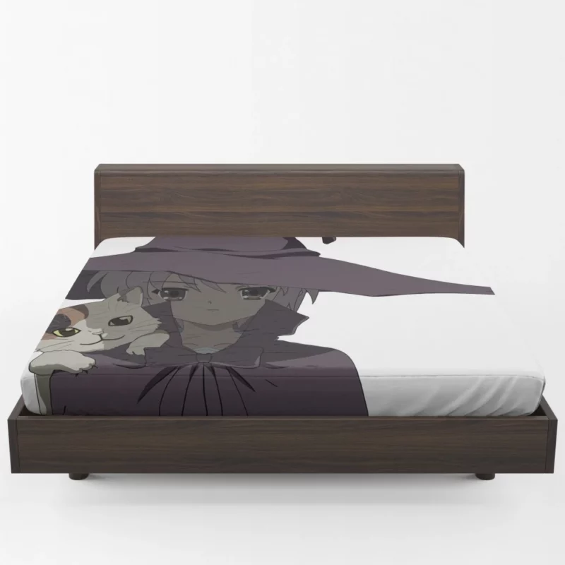 Yuki Nagato and Shamisen Musical Bond Anime Fitted Sheet 1