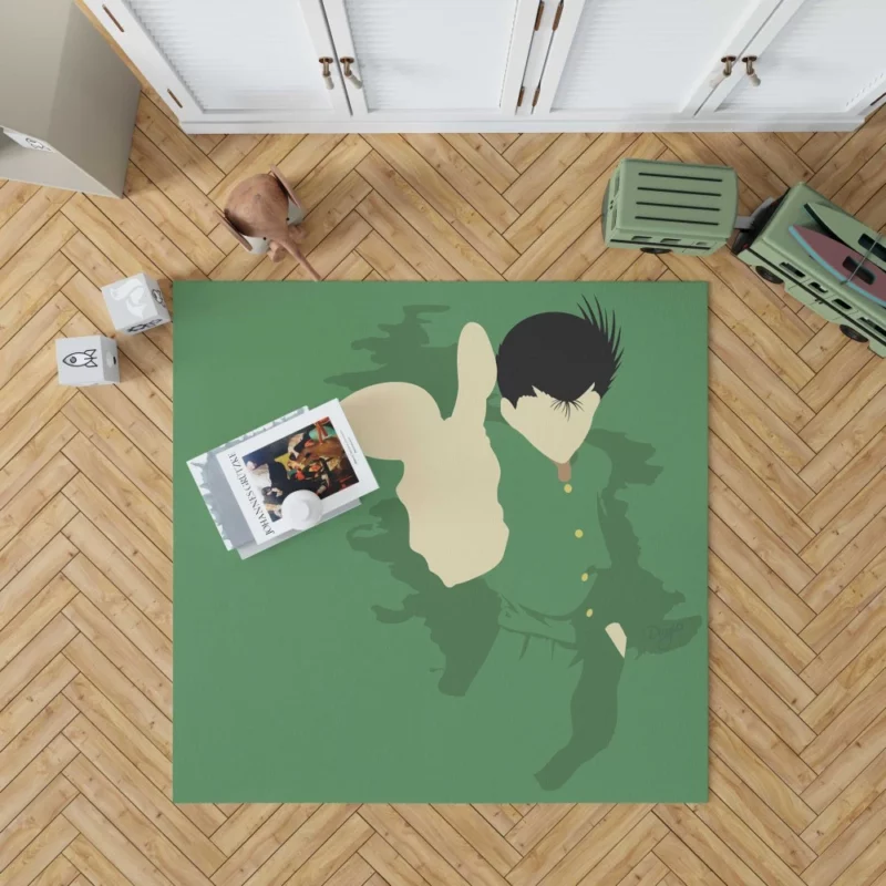 Yusuke Urameshi Spirit Detective Legacy Anime Rug