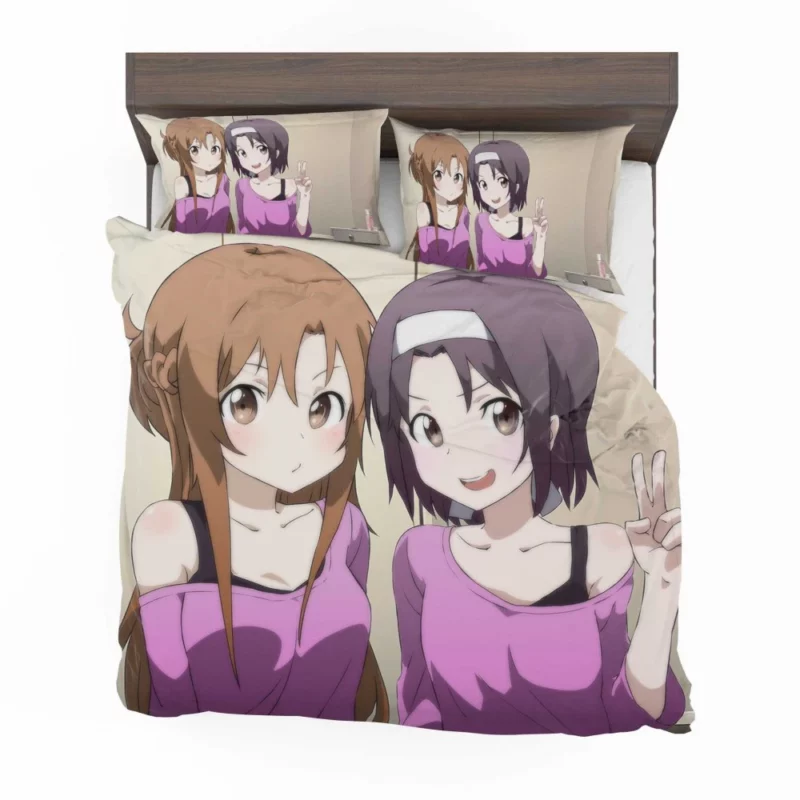 Yuuki Konno Mirroring Asuna Yuuki Spirit Anime Bedding Set 1