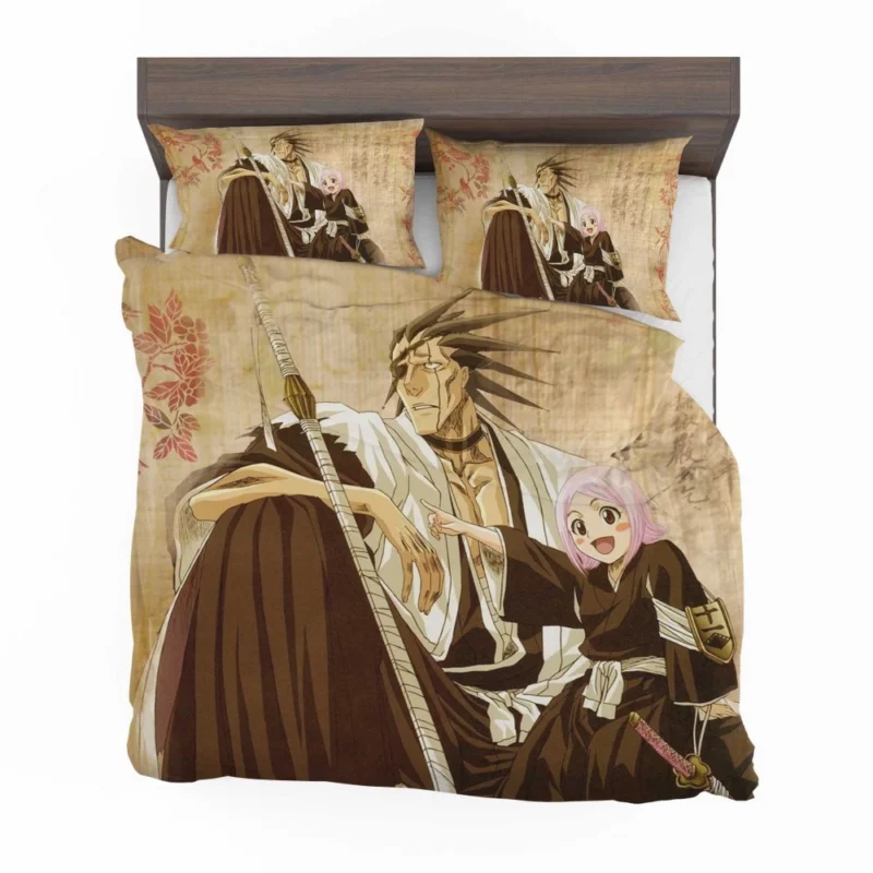 Zaraki and Yachiru Unbreakable Bond Anime Bedding Set 1