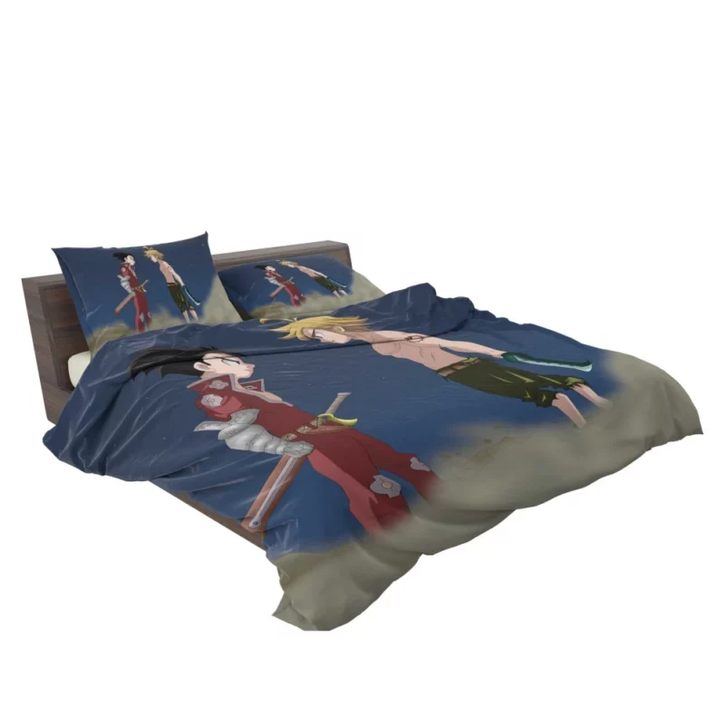 Zeldris and Meliodas Sibling Rivalry Anime Bedding Set 2