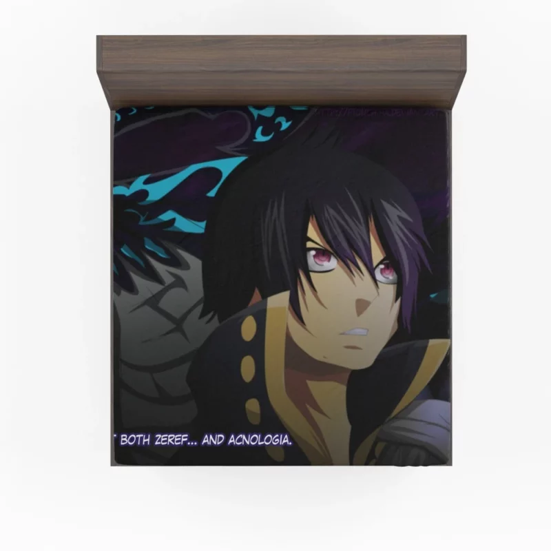 Zeref Dragneel Acnologia Adversary Anime Fitted Sheet