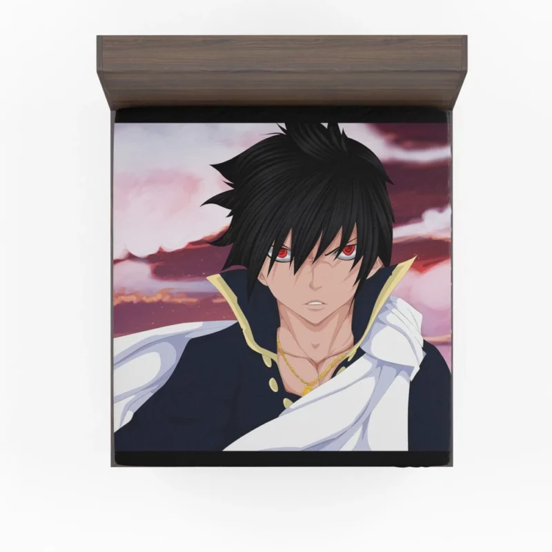 Zeref Dragneel Chaotic Sorcerer Will Anime Fitted Sheet