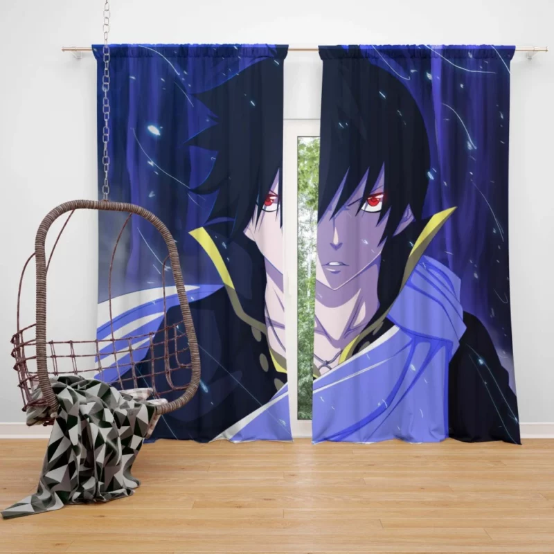 Zeref Dragneel Cursed Immortality Anime Curtain