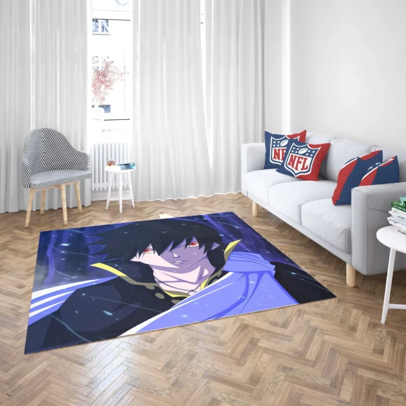 Zeref Dragneel Cursed Immortality Anime Rug 2