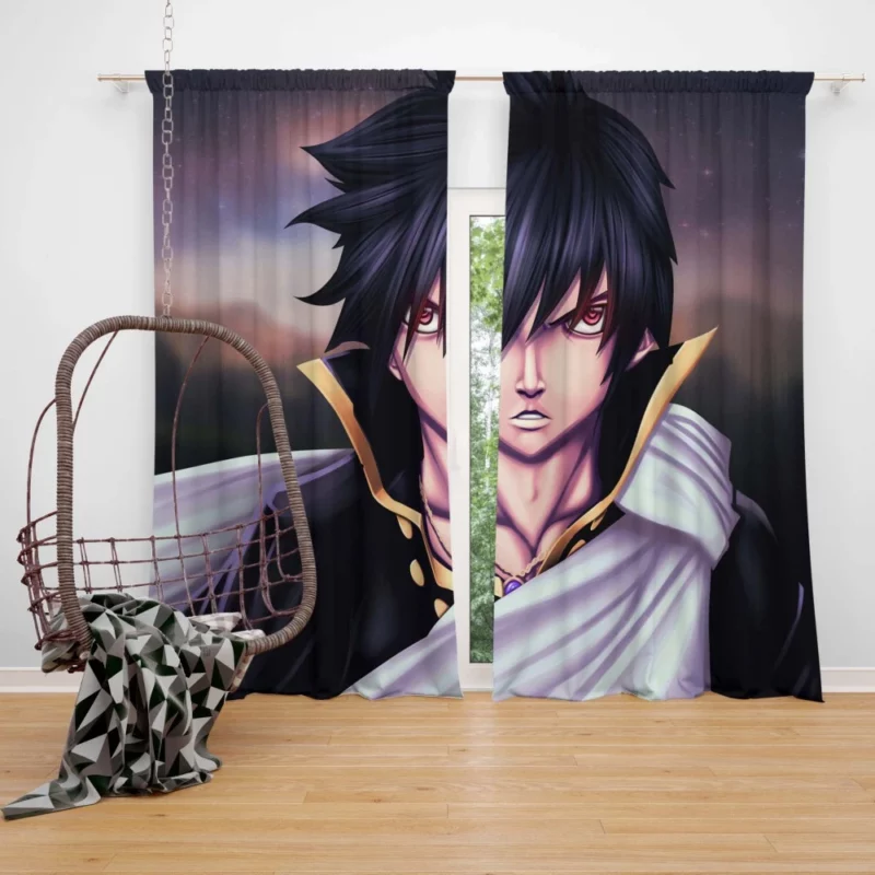 Zeref Dragneel Dark Magic Master Anime Curtain