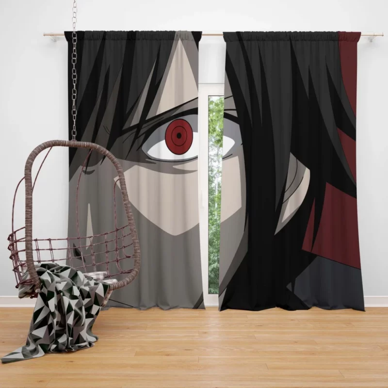 Zeref Dragneel Enigmatic Sorcerer Anime Curtain