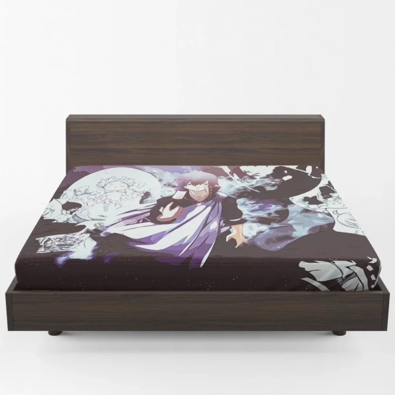 Zeref Dragneel Immortal Arcane Power Anime Fitted Sheet 1