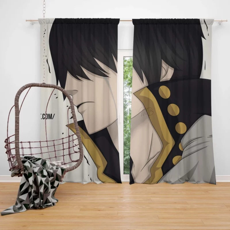 Zeref Dragneel Master of Dark Magic Anime Curtain