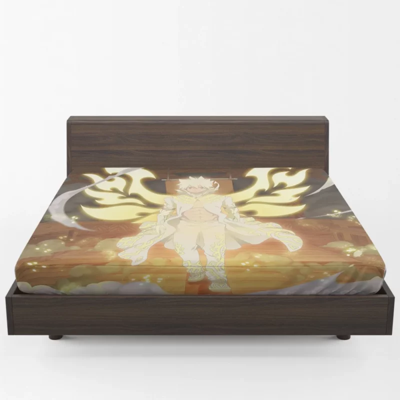 Zeref Dragneel Mysterious Sorcerer Anime Fitted Sheet 1