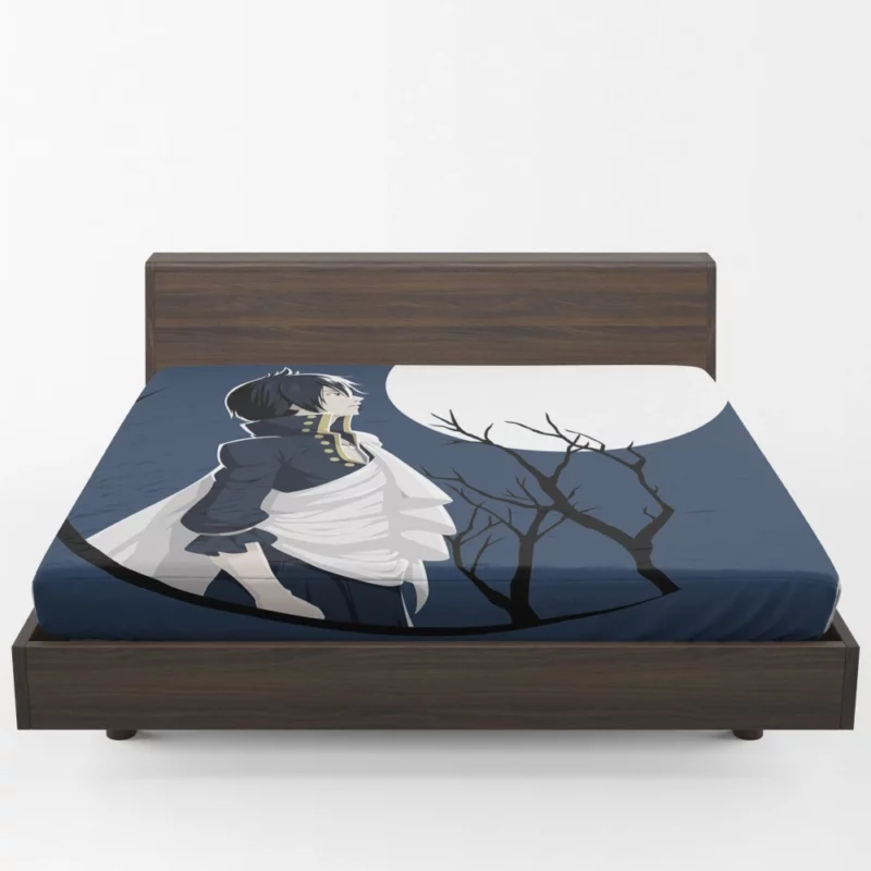 Zeref Dragneel Shadow of Darkness Anime Fitted Sheet 1