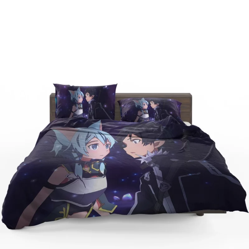 Zeref and Ochaco Uraraka Unexpected Alliance Anime Bedding Set