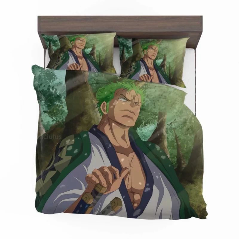 Zoro Blades of Strength Anime Bedding Set 1