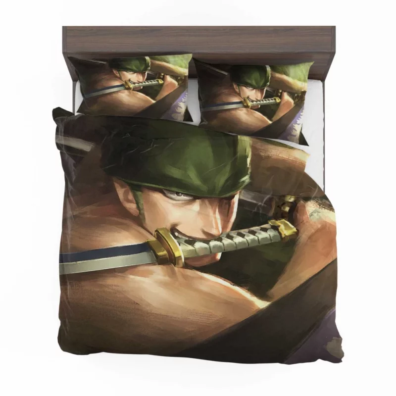 Zoro Determination Pirate Saga Anime Bedding Set 1