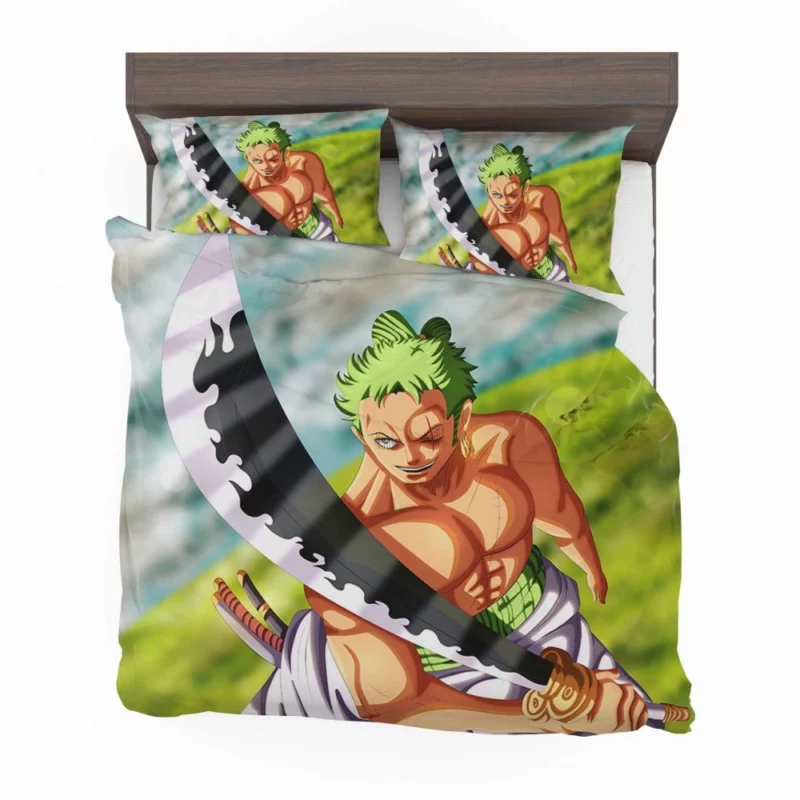 Zoro Epic Battles Swordmaster Tale Anime Bedding Set 1