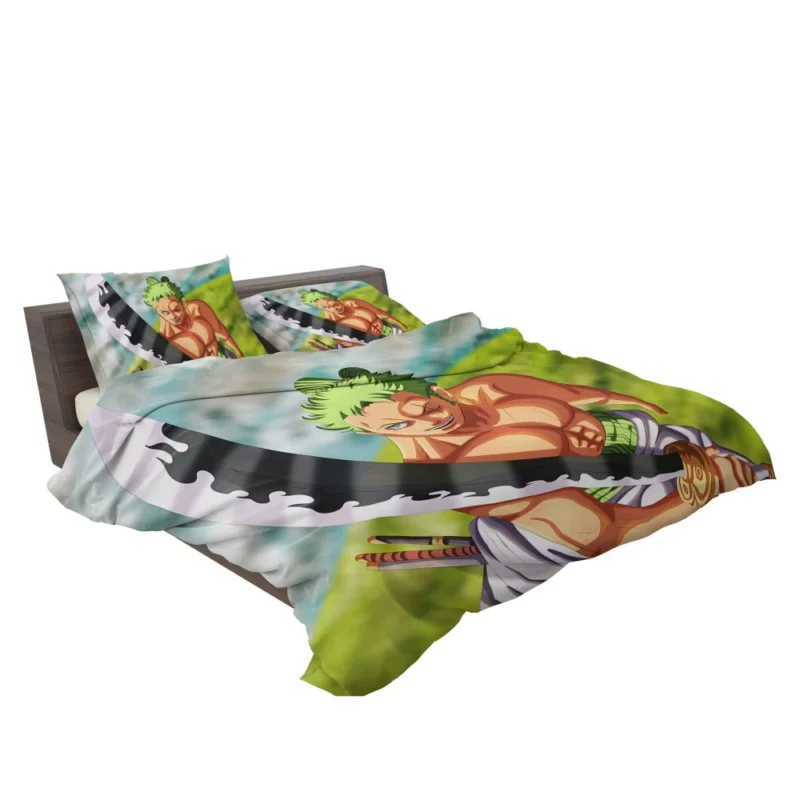 Zoro Epic Battles Swordmaster Tale Anime Bedding Set 2