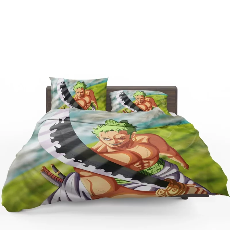 Zoro Epic Battles Swordmaster Tale Anime Bedding Set