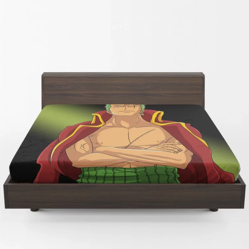 Zoro Journey Pirate Chronicle Anime Fitted Sheet 1