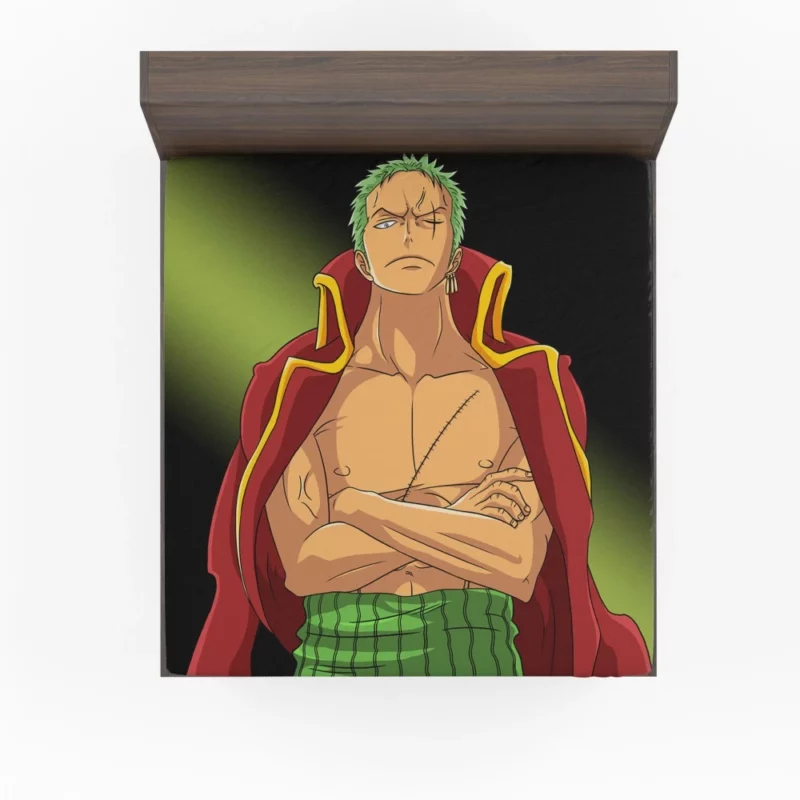 Zoro Journey Pirate Chronicle Anime Fitted Sheet