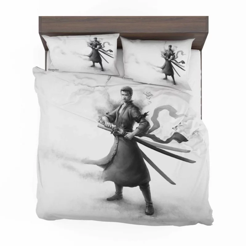 Zoro Journey Swordmaster Path Anime Bedding Set 1