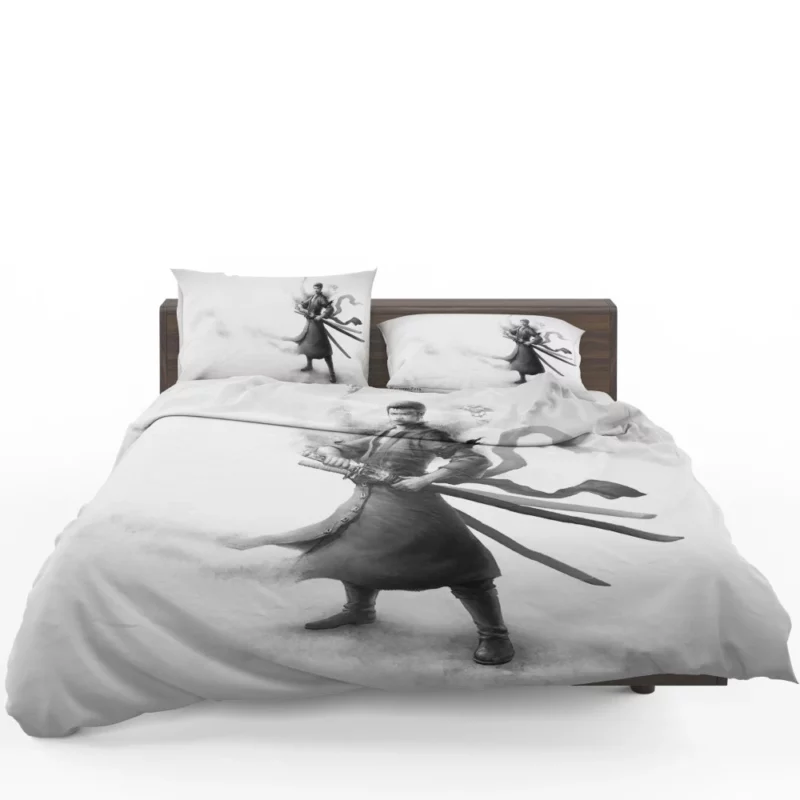 Zoro Journey Swordmaster Path Anime Bedding Set