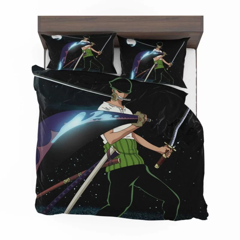 Zoro Masterful Swordsman Anime Bedding Set 1