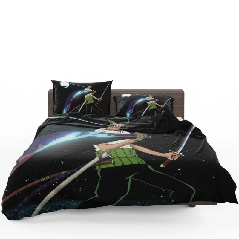 Zoro Masterful Swordsman Anime Bedding Set