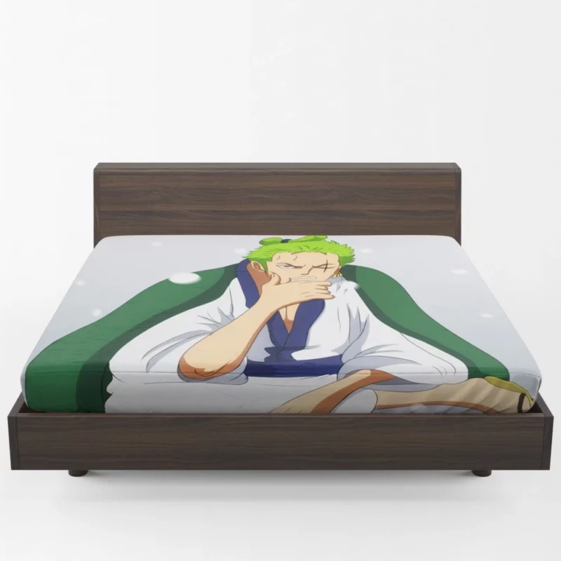 Zoro Three-Sword Style Anime Fitted Sheet 1