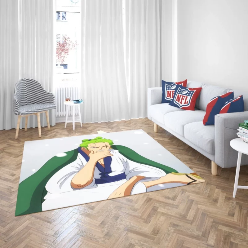 Zoro Three-Sword Style Anime Rug 2