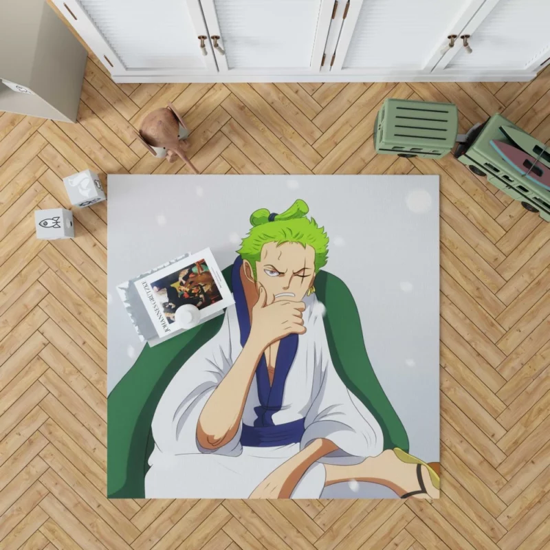 Zoro Three-Sword Style Anime Rug