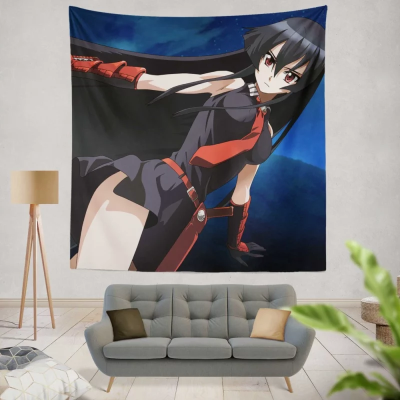 Akame Deadly Beauty of Akame ga Kill! Anime Wall Tapestry