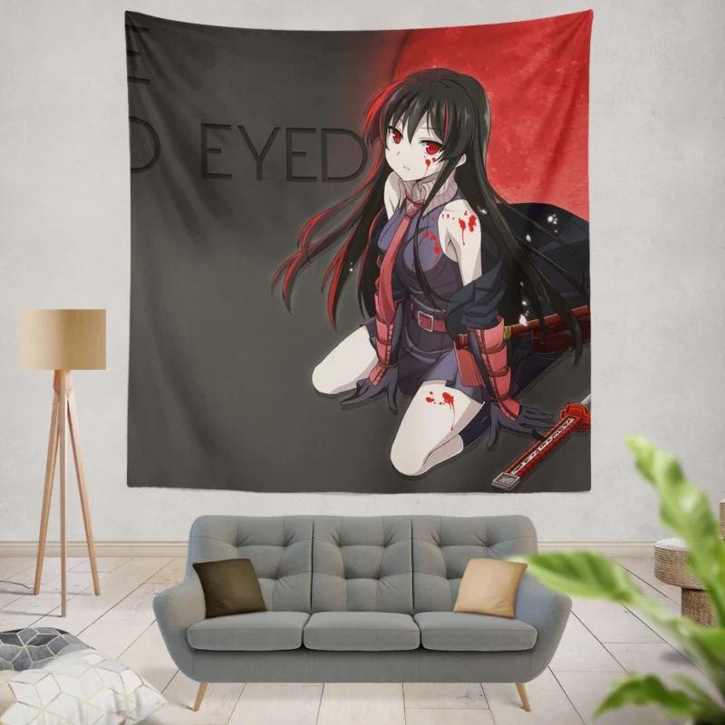 Akame ga Kill! Saga Battle and Adventure Anime Wall Tapestry