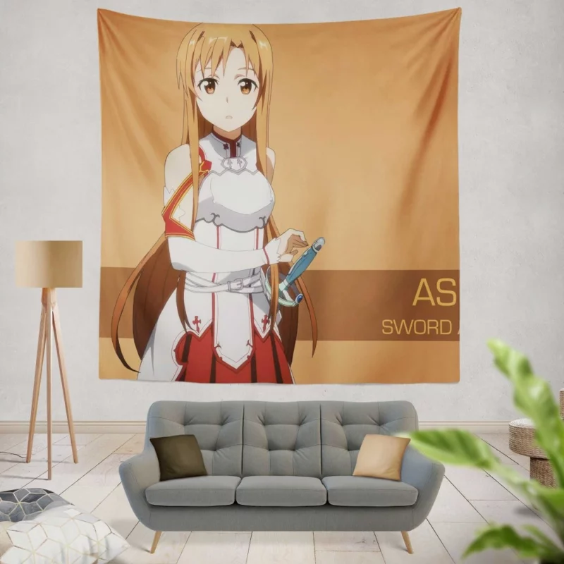 Anime Asuna Yuuki Influence Wall Tapestry