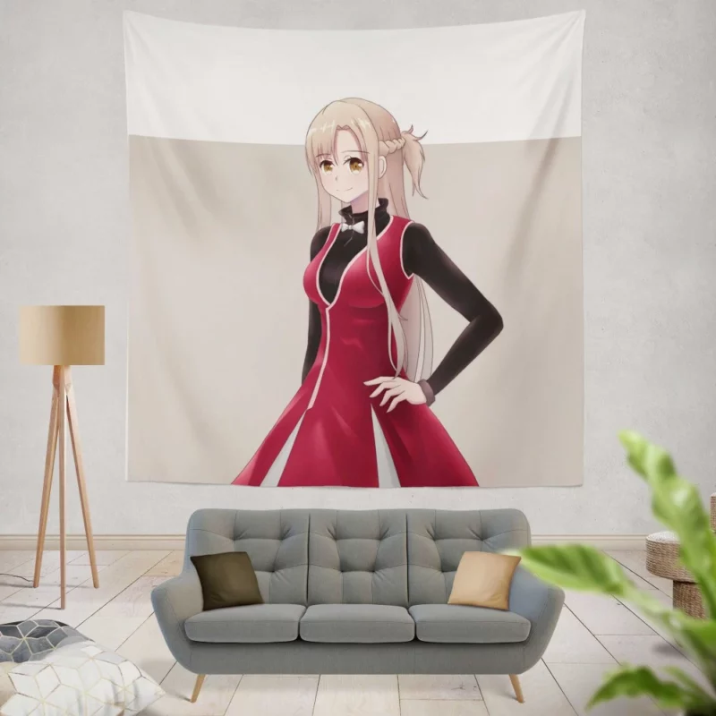 Asuna Yuuki A Beacon in Sword Art Online Anime Wall Tapestry