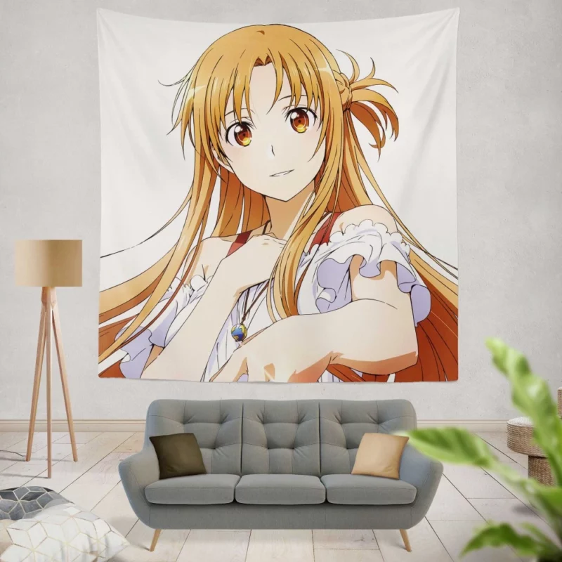 Asuna Yuuki A Sword Art Online Icon Anime Wall Tapestry