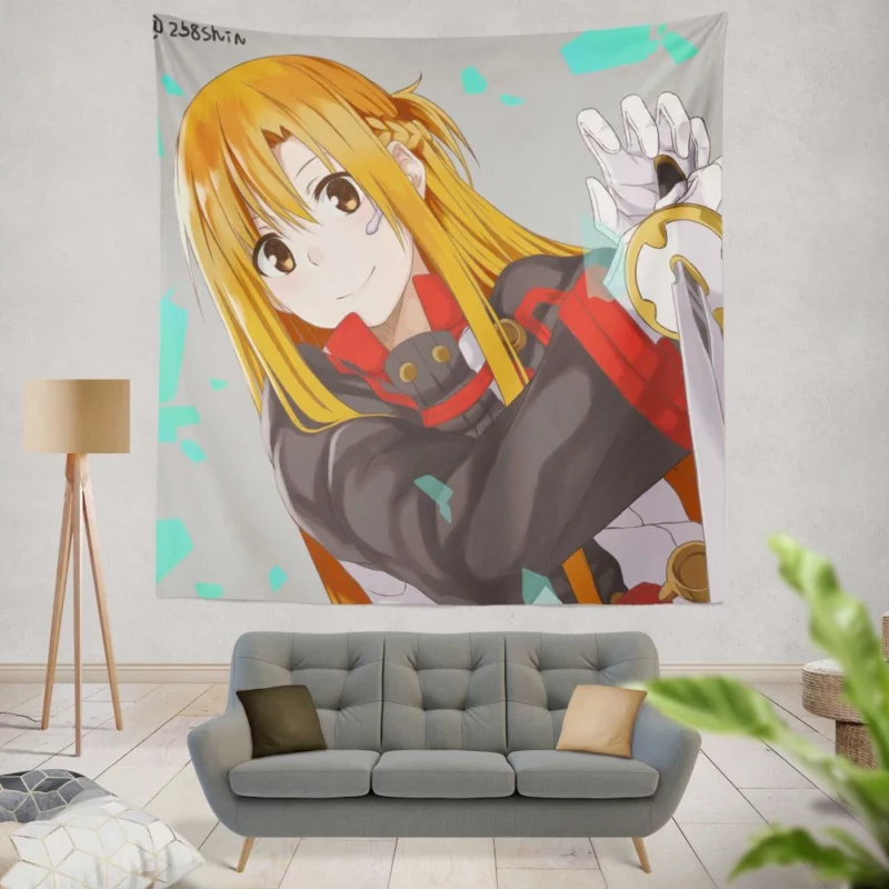 Asuna Yuuki Ascending Ordinal Scale Anime Wall Tapestry